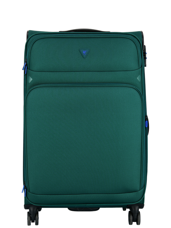 Verage kuffert i grøn farve